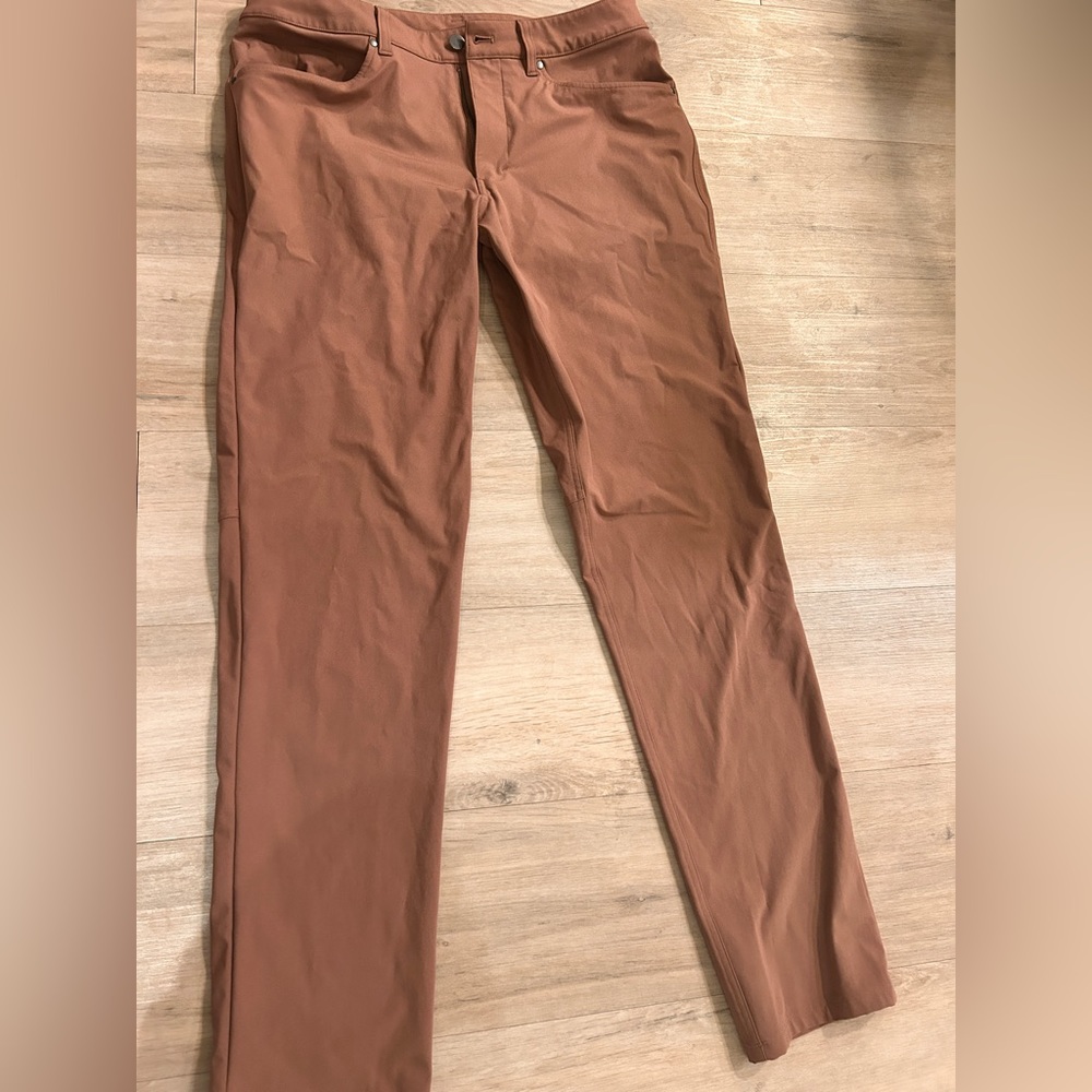 Lululemon abc pant salmon